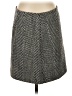 Ann Taylor LOFT Chevron-herringbone Gray Casual Skirt Size 4 - photo 1