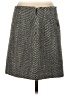 Ann Taylor LOFT Chevron-herringbone Gray Casual Skirt Size 4 - photo 2