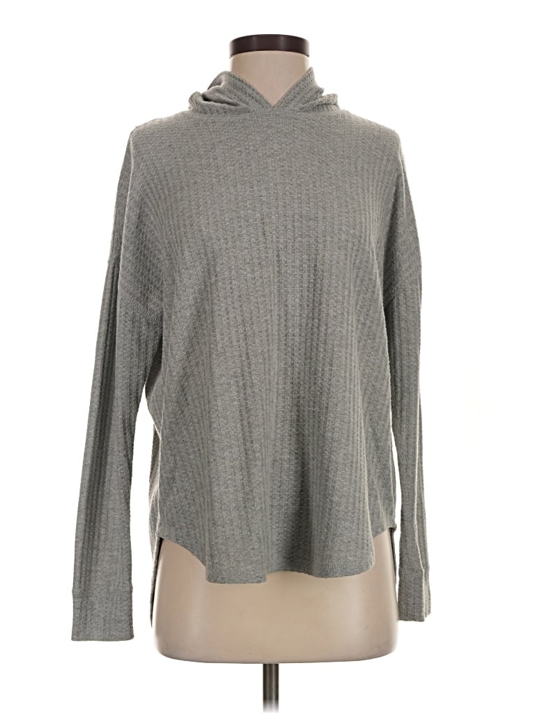 Pre-owned Chaser Turtleneck Sweater In Gray