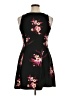 Mudd Floral Black Casual Dress Size XL - photo 2