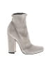 Brian Atwood Gray Ankle Boots Size 6 - photo 1