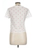 Primark Hearts White Short Sleeve Blouse Size L - photo 2