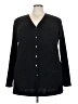 Elisabeth Black Long Sleeve Blouse Size 3X - photo 1