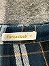 Fantaslook 100% Polyester Plaid Black Long Sleeve Blouse Size XL - photo 7