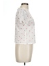 Primark Hearts White Short Sleeve Blouse Size L - photo 4