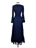 Aqua 100% Polyester Blue Casual Dress Size XS - photo 2