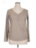 a.n.a. A New Approach Tan Long Sleeve Henley Size XL - photo 1