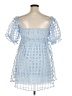 Unbranded 100% Polyester Blue Casual Dress Size L - photo 2