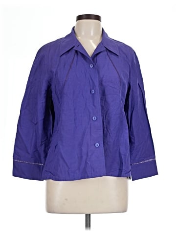 Carlisle 3/4 Sleeve Silk Top (view 1)