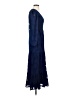 Aqua 100% Polyester Blue Casual Dress Size XS - photo 4
