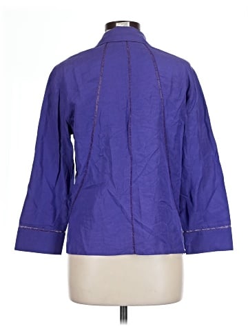 Carlisle 3/4 Sleeve Silk Top (view 2)