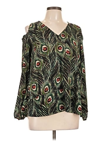 Design Lab Lord & Taylor Long Sleeve Blouse (view 1)