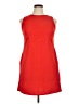 2 Hearts Solid Red Casual Dress Size L - photo 1