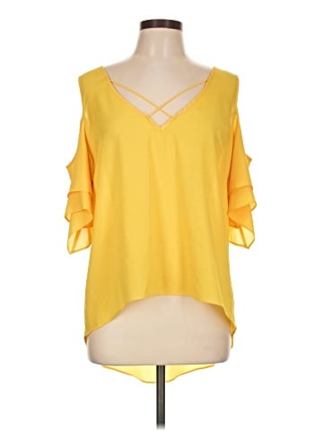 Bisou Bisou 3/4 Sleeve Blouse (view 1)