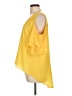 Bisou Bisou Yellow 3/4 Sleeve Blouse Size L - photo 5