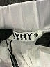 WHY DRESS Stripes White Shorts Size S - photo 3