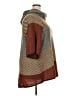 Avenue Chevron-herringbone Brown Poncho Size 18 Plus - photo 4
