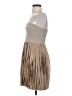 BCBGMAXAZRIA Tan Cocktail Dress Size 4 - photo 5