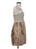 BCBGMAXAZRIA Tan Cocktail Dress Size 4 - photo 4