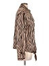 Assorted Brands 100% Polyester Animal Print Brown Long Sleeve Blouse Size L - photo 4