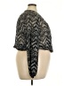 rue21 100% Polyester Chevron-herringbone Black Long Sleeve Blouse Size 4X - photo 4