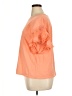 Ann Taylor LOFT Orange Short Sleeve Top Size XL - photo 5