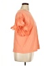 Ann Taylor LOFT Orange Short Sleeve Top Size XL - photo 4