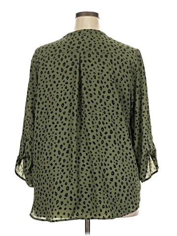 Lush 3/4 Sleeve Blouse (view 2)