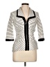 Joseph Ribkoff Stripes Ivory Jacket Size 12 - photo 1