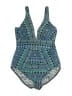 Miraclesuit Paisley Blue One Piece Swimsuit Size L - photo 1