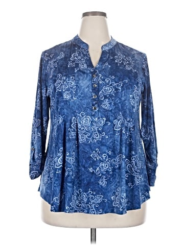 Avenue 3/4 Sleeve Blouse (view 1)