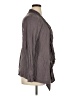 Elle 100% Rayon Gray Cardigan Size XL - photo 4