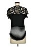No Boundaries 100% Recycled Polyester Black Short Sleeve Top Size M - photo 2