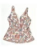Sunsets Paisley Ivory Swimsuit Top Size Sm - Med - photo 1