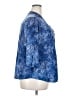 Avenue Blue 3/4 Sleeve Blouse Size 18 Plus - photo 4