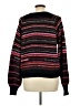 Lucky Brand Stripes Black Pullover Sweater Size L - photo 2