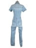 Celebrity Pink Blue Overalls Size XS - photo 2
