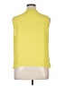 Thalia Sodi 100% Polyester Yellow Sleeveless Blouse Size XL - photo 2