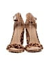 A New Day Animal Print Brown Sandals Size 8 1/2 - photo 2