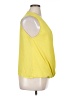 Thalia Sodi 100% Polyester Yellow Sleeveless Blouse Size XL - photo 4