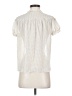 Club Monaco Polka Dots Ivory Short Sleeve Blouse Size XS - photo 2