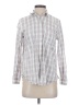 Universal Thread Plaid White Long Sleeve Button-Down Shirt Size XS - photo 1