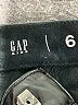 Gap Kids 100% Polyester Metallic Black Casual Pants Size 6 - photo 3