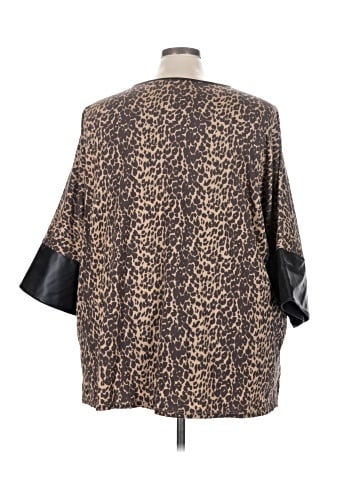 Belle By Kim Gravel 3/4 Sleeve Blouse (view 2)
