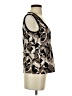 Tribal Brown Sleeveless Blouse Size S - photo 4