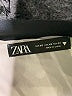 Zara 100% Polyester Metallic Silver Formal Skirt Size XS - photo 4