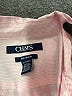 Chaps 100% Cotton Checkered-gingham Pink 3/4 Sleeve Button-Down Shirt Size XL - photo 7