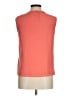 Pendleton 100% Polyester Orange Sleeveless Blouse Size 6 - photo 2