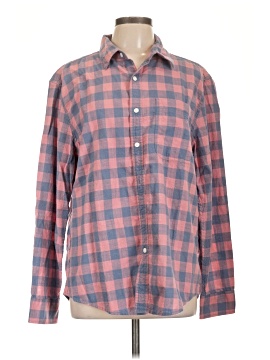 American Eagle Outfitters Long Sleeve Button-Down Shirt (view 1)