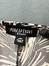 Perceptions Graphic Black Casual Dress Size 14 - photo 7